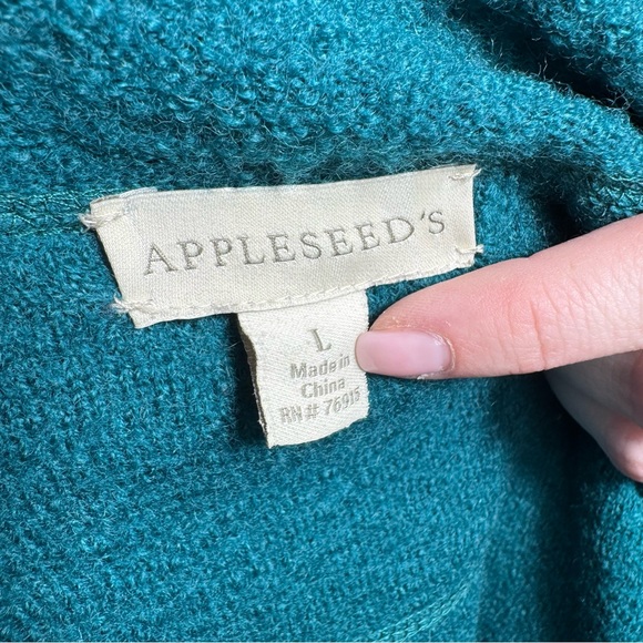 Appleseed Wool Teal Women's Jacket - Picture 3 of 4